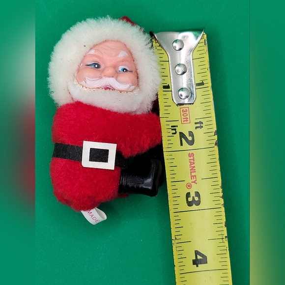 Vintage Santa Claus Clip On Tree Hugger Pincher Christmas Ornaments - Picture 4 of 9